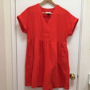 NWOT Short sleeve swing dress